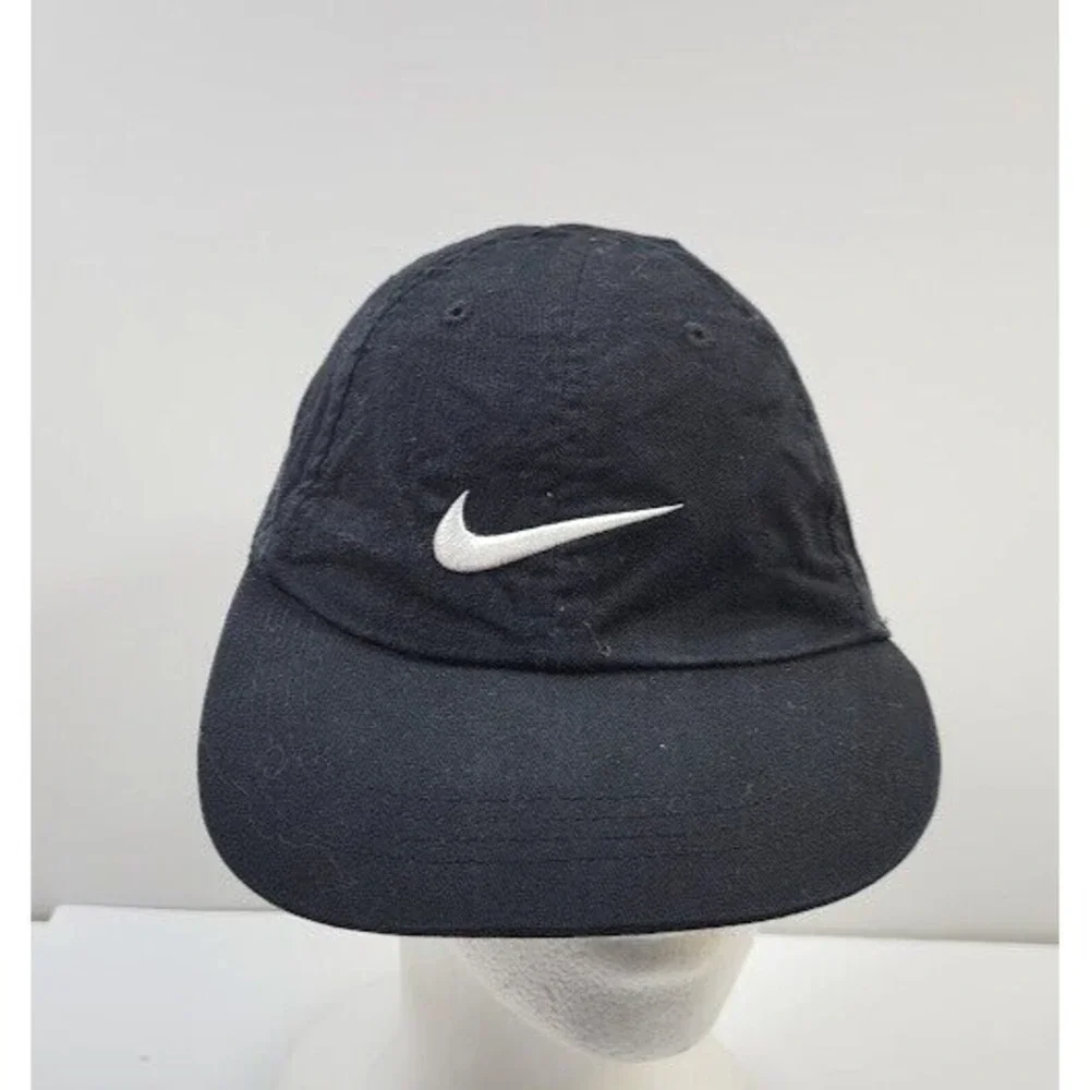 Child Youth Nike Swoosh 100% Cotton Strapback Adjustable Hat Cap